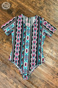 Aztec Mesh Body Suit
