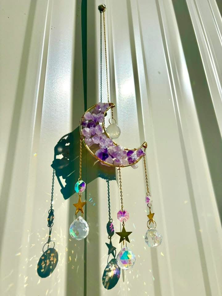 Amethyst Dream Catcher