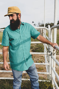 Kingman Turquoise Button Up￼