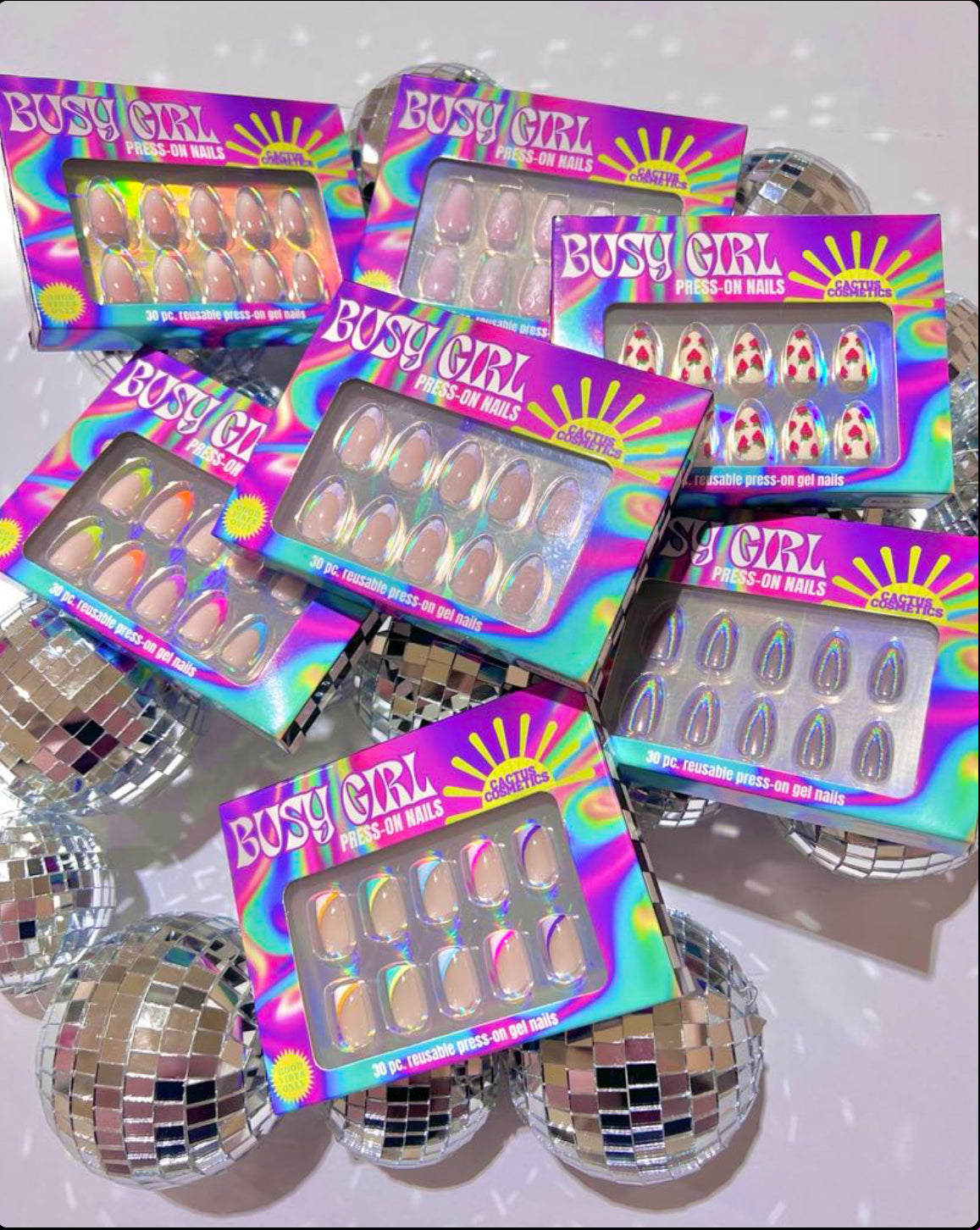 Mystery Busy Girl Nails