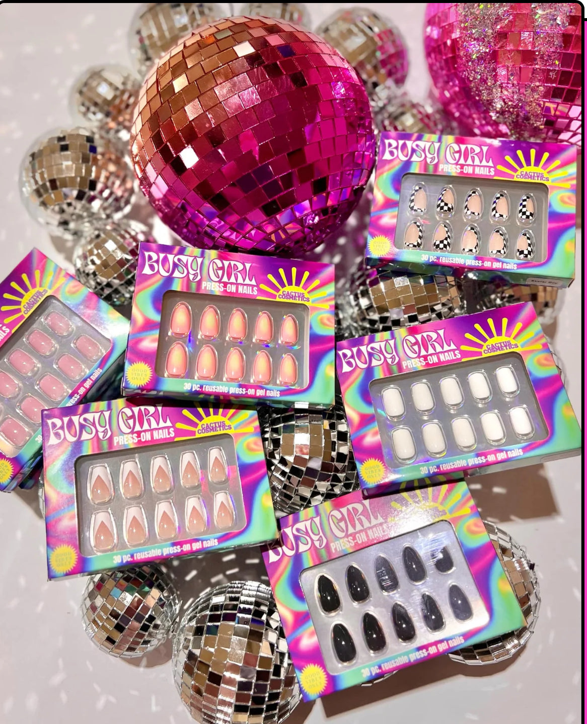 Mystery Busy Girl Nails