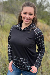 Cinched Up TShirt Hoodie